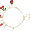 Bijou Brigitte Bracelet - Red Fruits Best
