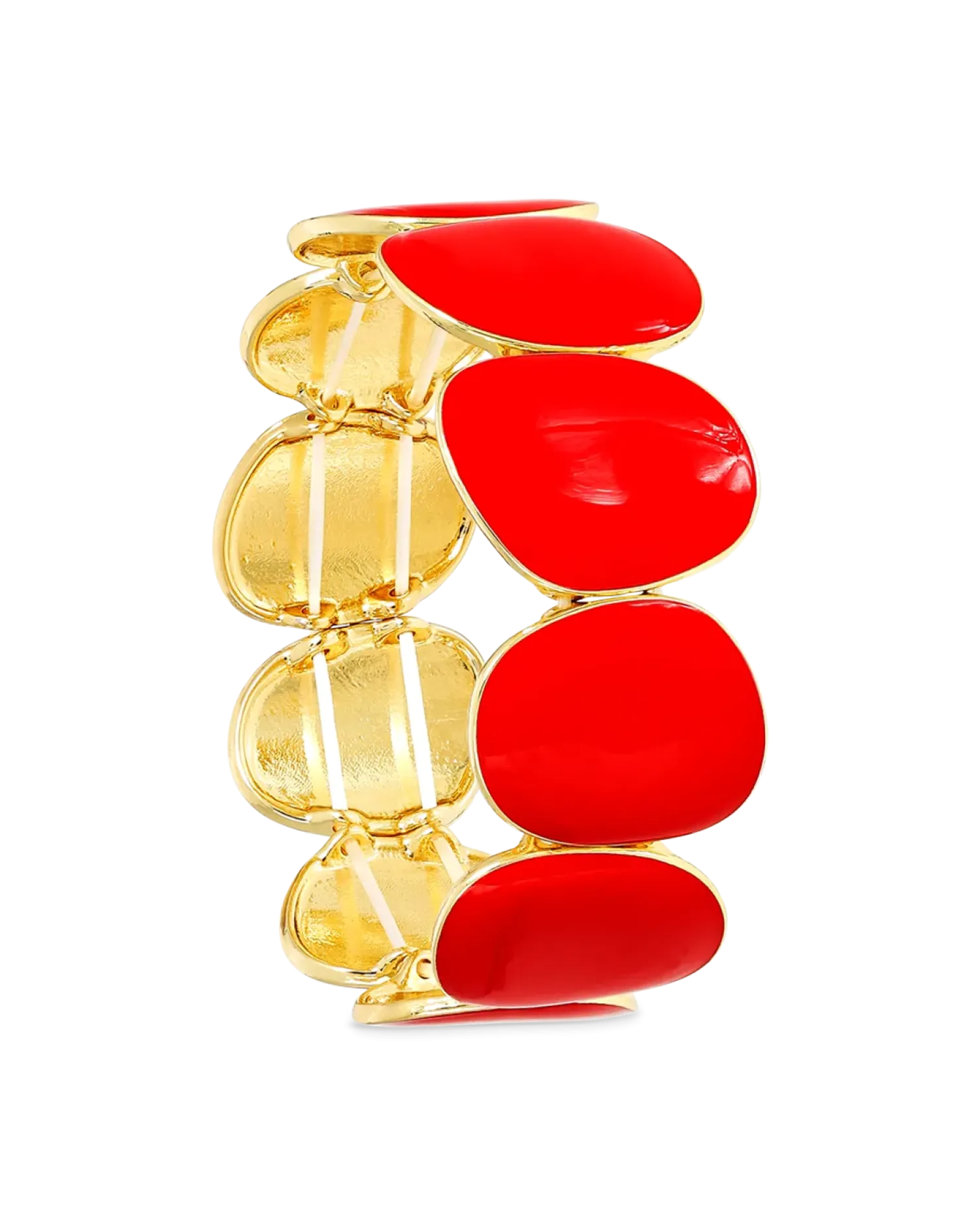 Bijou Brigitte Bracelet - Red Tone Hot