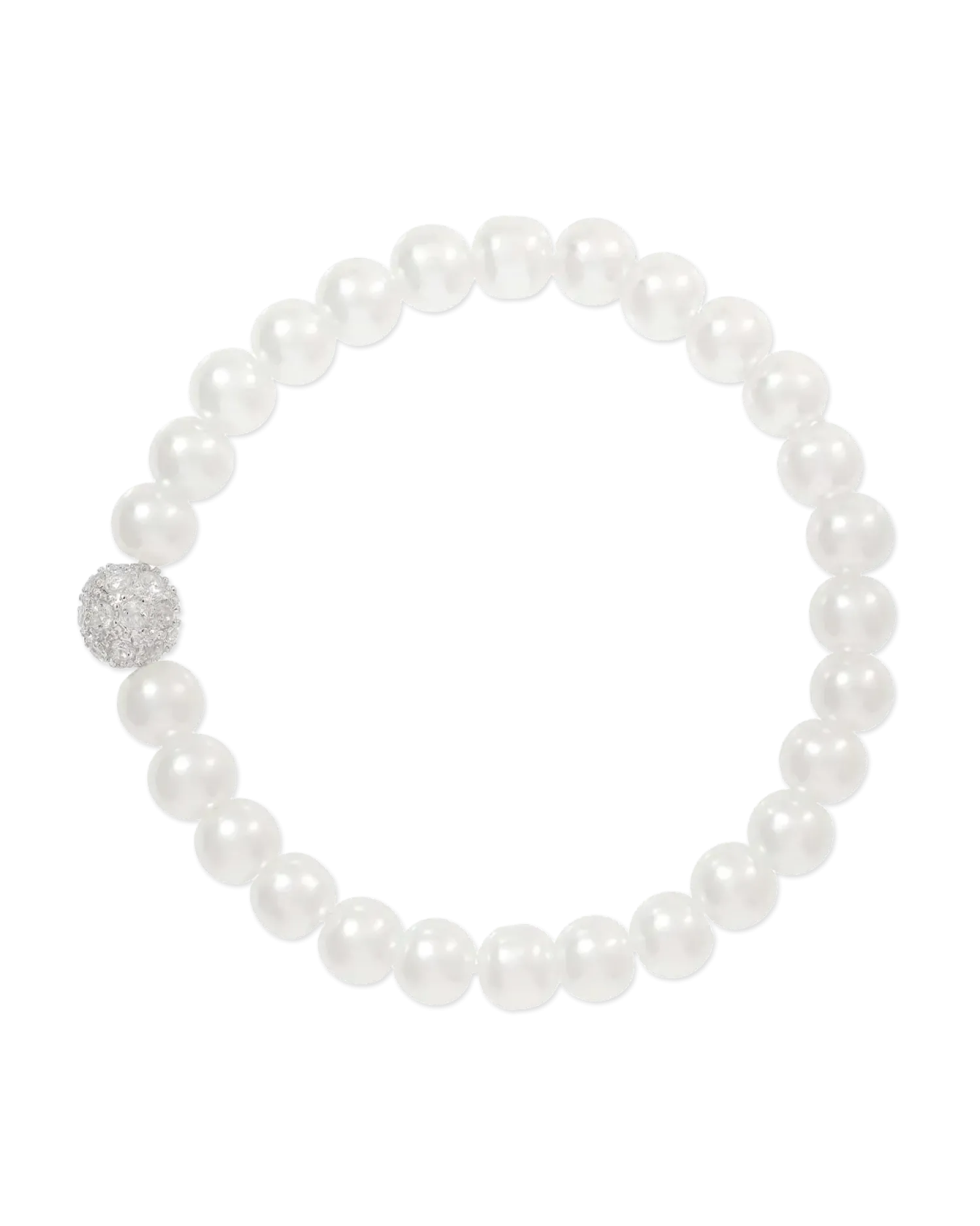 Bijou Brigitte Bracelet - Rhinestone Ball