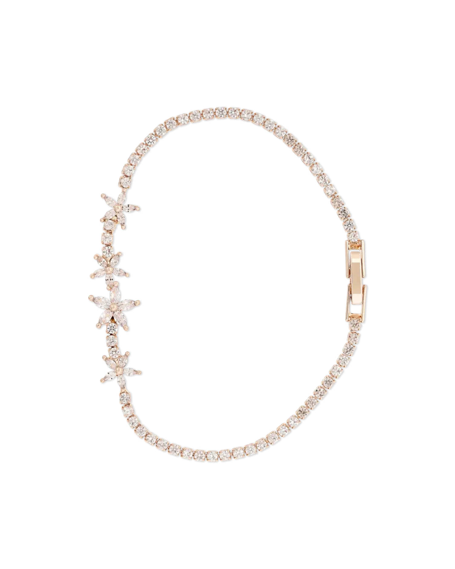 Bijou Brigitte Bracelet - Rose Flowers