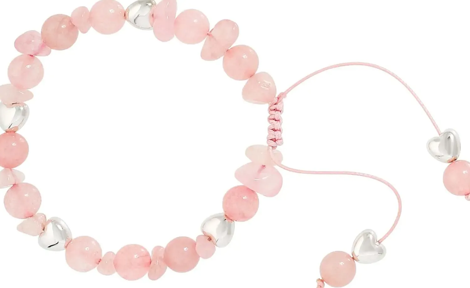 Bijou Brigitte Bracelet - Rose Hearts Discount
