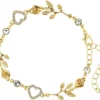 Bijou Brigitte Bracelet - Roses Sparkle Hot