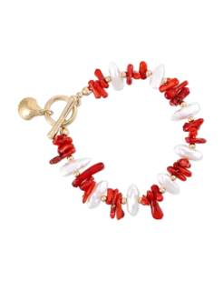 Bijou Brigitte Bracelet - Seaside Glow Hot