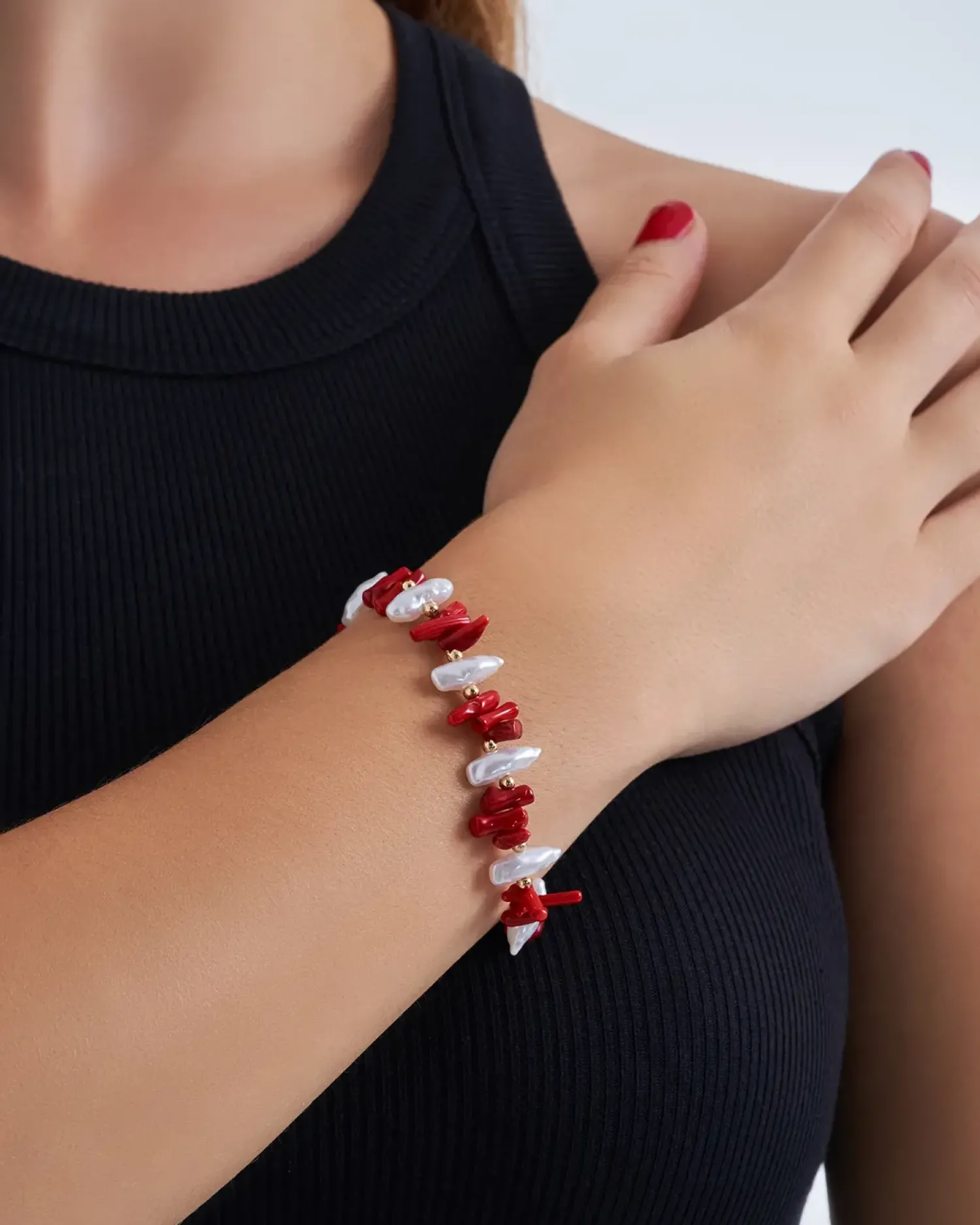 Bijou Brigitte Bracelet - Seaside Glow Hot