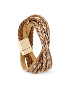 Bijou Brigitte Bracelet - Shiny Bronze New