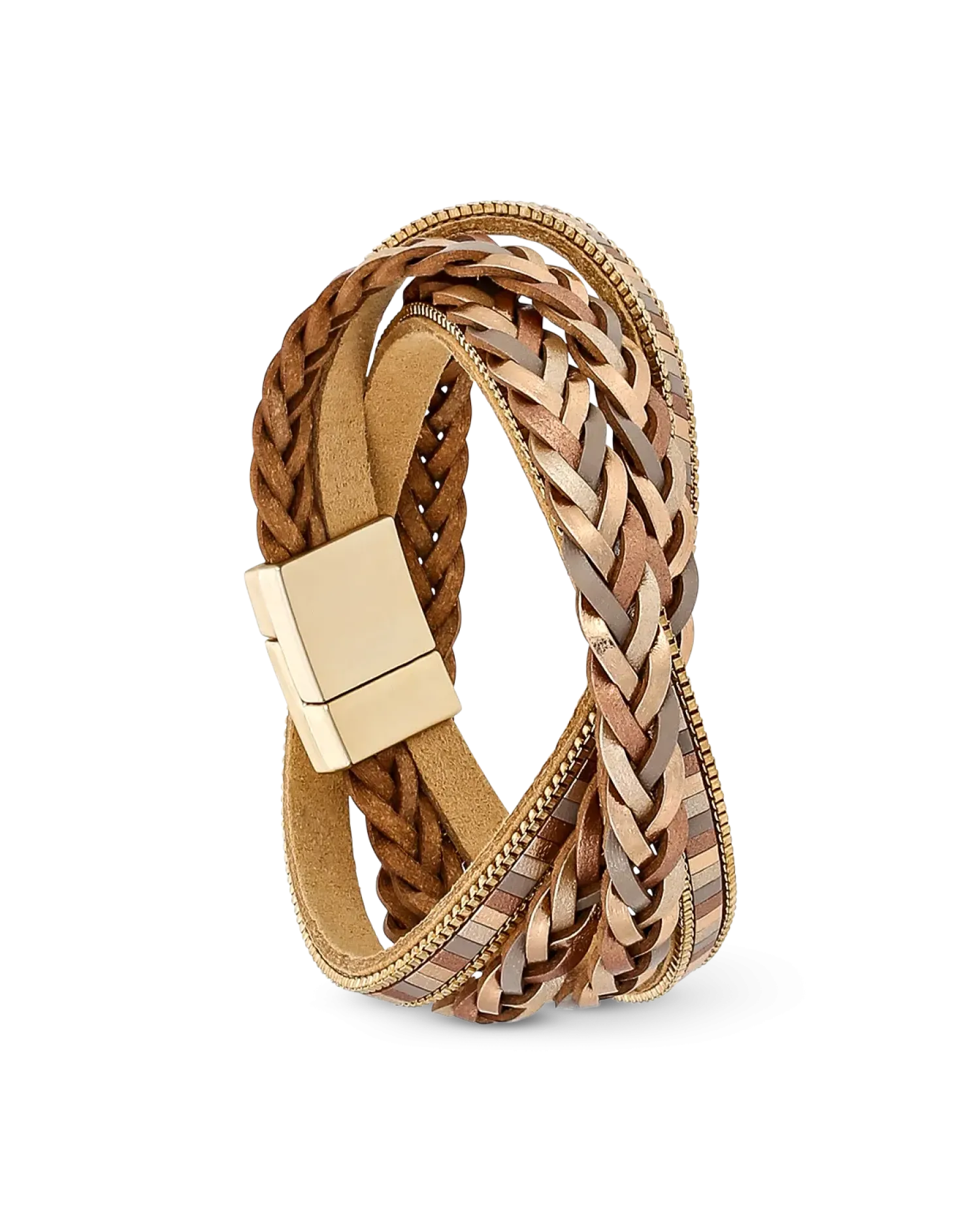 Bijou Brigitte Bracelet - Shiny Bronze New