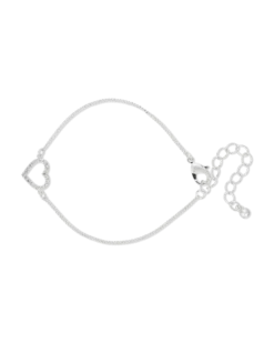 Bijou Brigitte Bracelet - Shiny Heart Clearance