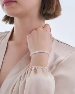 Bijou Brigitte Bracelet - Shiny Zirconia Hot