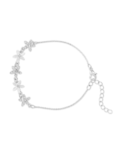 Bijou Brigitte Bracelet - Silver Blossom Sale