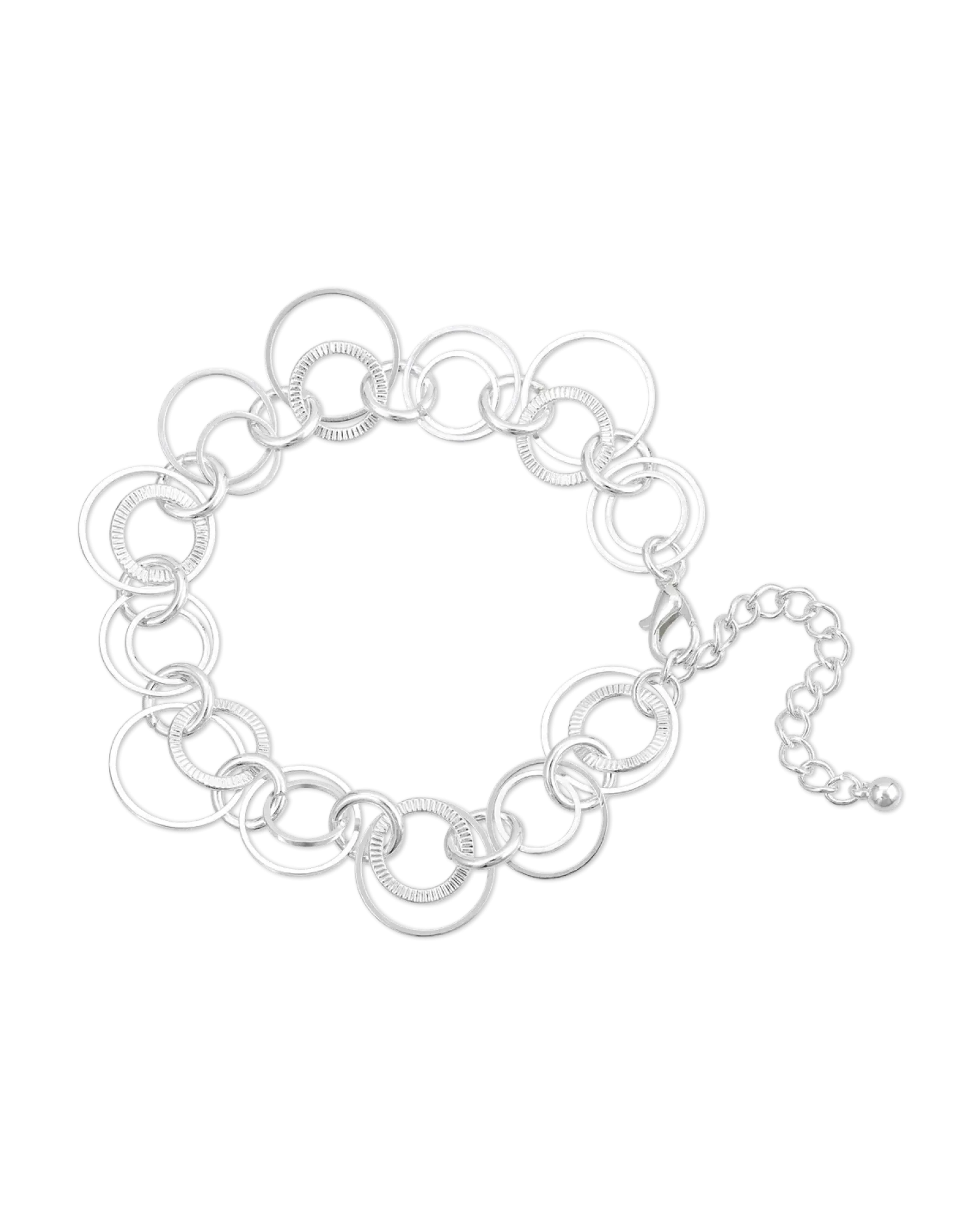 Bijou Brigitte Bracelet - Silver Connections Clearance