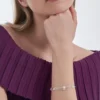 Bijou Brigitte Bracelet - Silver Cut Discount