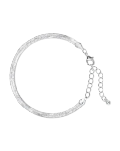 Bijou Brigitte Bracelet - Silver Glow