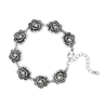Bijou Brigitte Bracelet - Silver Rose Clearance