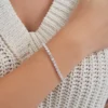 Bijou Brigitte Bracelet - Silver Sparkle Sale
