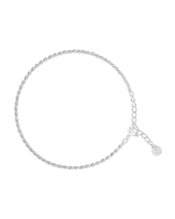 Bijou Brigitte Bracelet - Silver Twist Clearance
