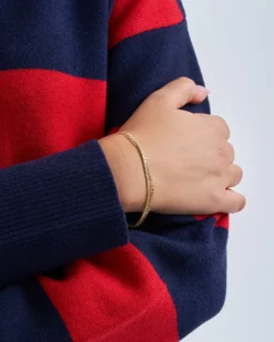 Bijou Brigitte Bracelet - Simple Gold Sale