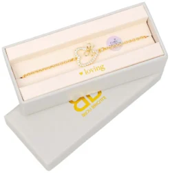 Bijou Brigitte Bracelet - Single Heart Sale