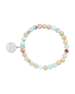 Bijou Brigitte Bracelet - Sky Blue Discount