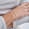 Bijou Brigitte Bracelet - Slim Silver Hot