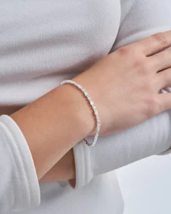 Bijou Brigitte Bracelet - Slim Silver Hot