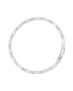 Bijou Brigitte Bracelet - Slim Silver Hot
