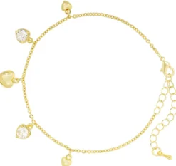 Bijou Brigitte Bracelet - Small Hearts Discount