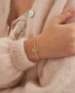 Bijou Brigitte Bracelet - Sparkling Flower New