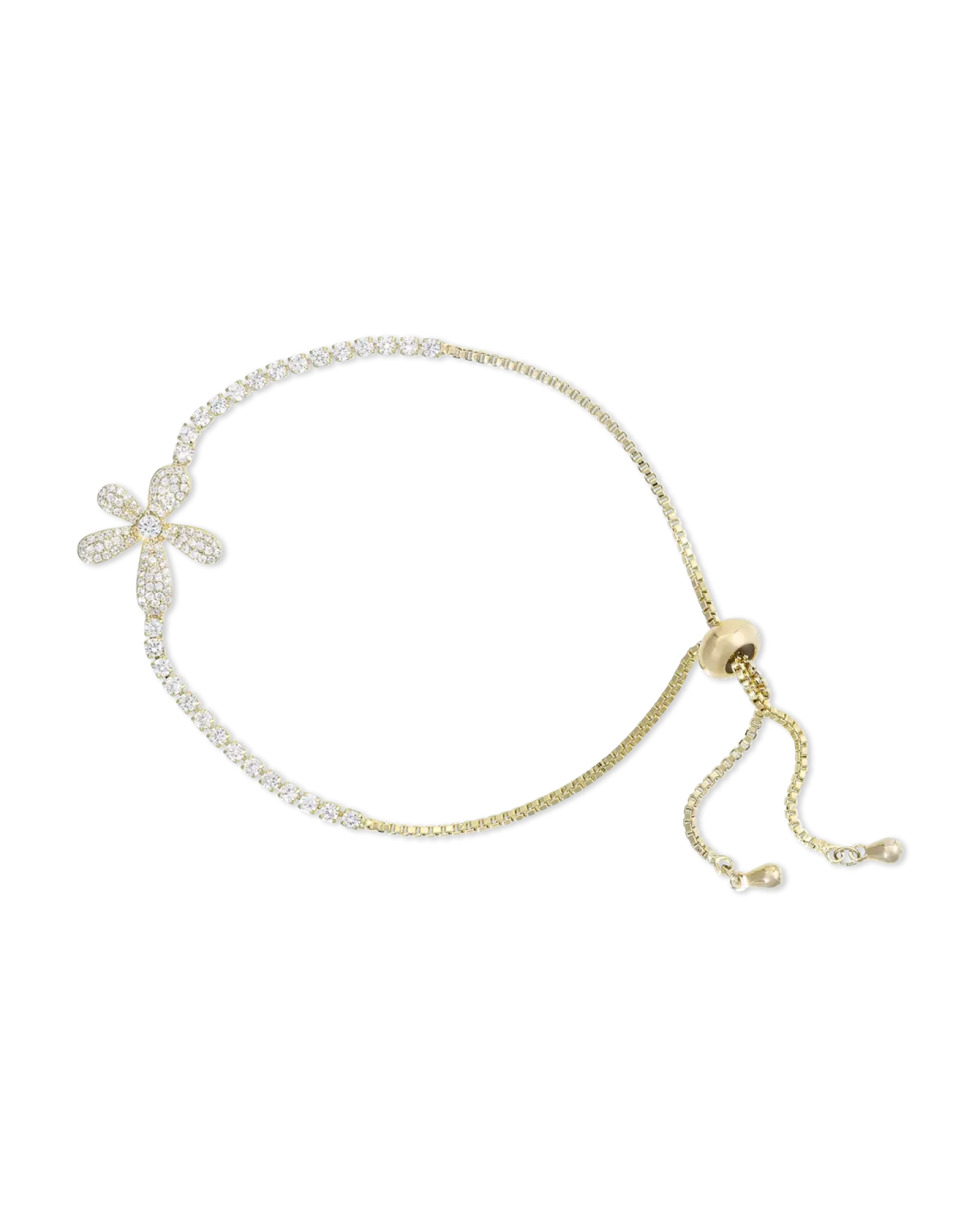 Bijou Brigitte Bracelet - Sparkling Flower New