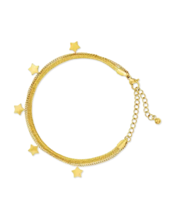 Bijou Brigitte Bracelet - Steel Sky