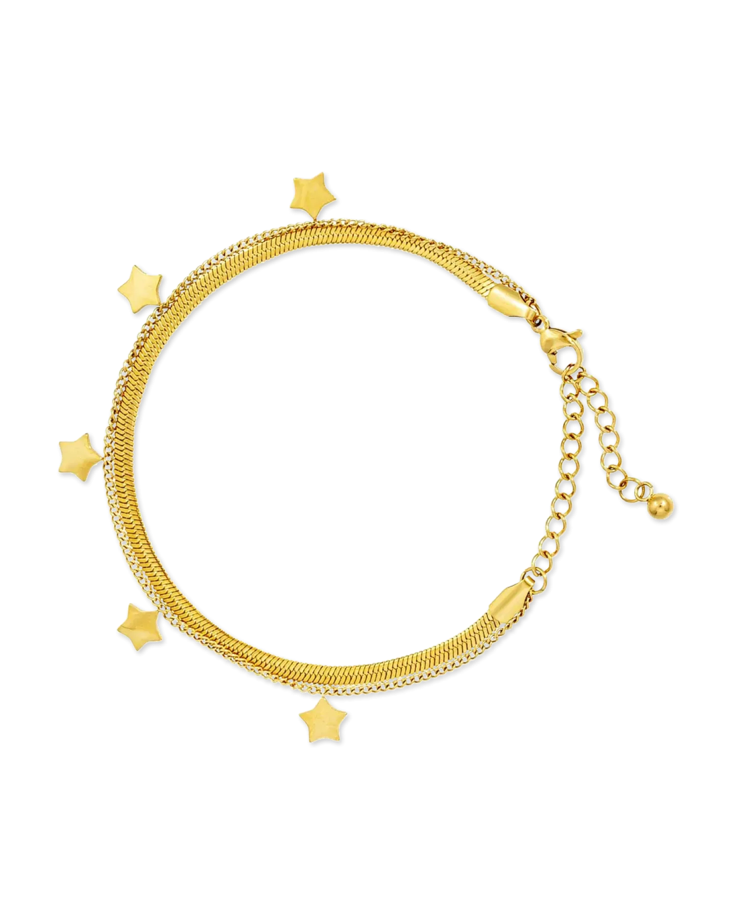 Bijou Brigitte Bracelet - Steel Sky