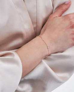 Bijou Brigitte Bracelet - 6 Stone CZ