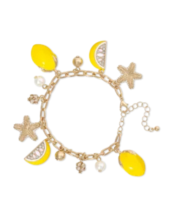 Bijou Brigitte Bracelet - Summer Lemon Discount