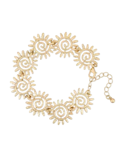 Bijou Brigitte Bracelet - Sunny Swirls Clearance