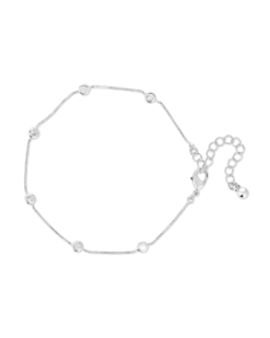 Bijou Brigitte Bracelet - Sweet Silver Curve Online