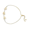 Bijou Brigitte Bracelet - Three Flowers