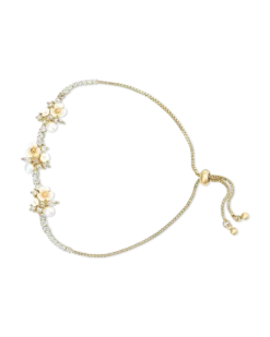 Bijou Brigitte Bracelet - Three Flowers