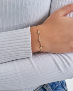 Bijou Brigitte Bracelet - Three Stars Hot