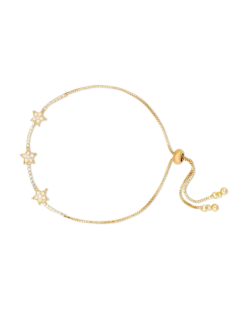 Bijou Brigitte Bracelet - Three Stars Hot