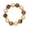 Bijou Brigitte Bracelet - Tiger Eye Hot