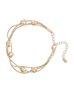 Bijou Brigitte Bracelet - Triple Sparkle New