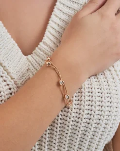 Bijou Brigitte Bracelet - Triple Sparkle New