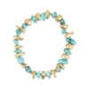 Bijou Brigitte Bracelet - Turquoise Gold Outlet