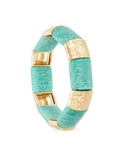 Bijou Brigitte Bracelet - Turquoise Marble Sale