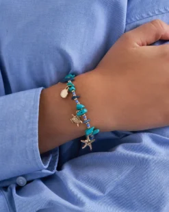 Bijou Brigitte Bracelet - Turquoise Treasures Outlet