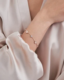 Bijou Brigitte Bracelet - Various Hearts Hot