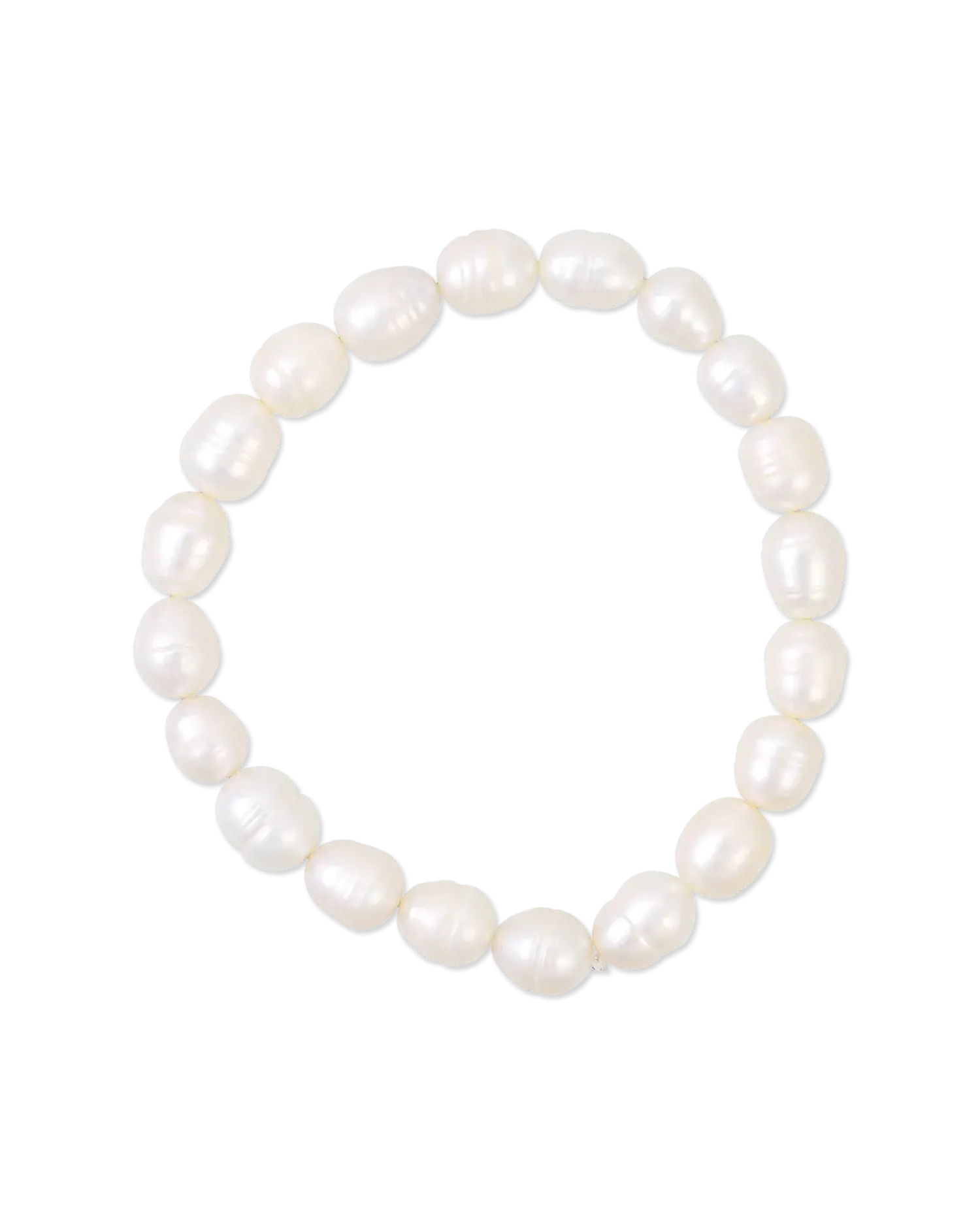 Bijou Brigitte Bracelet - White Pearl Discount