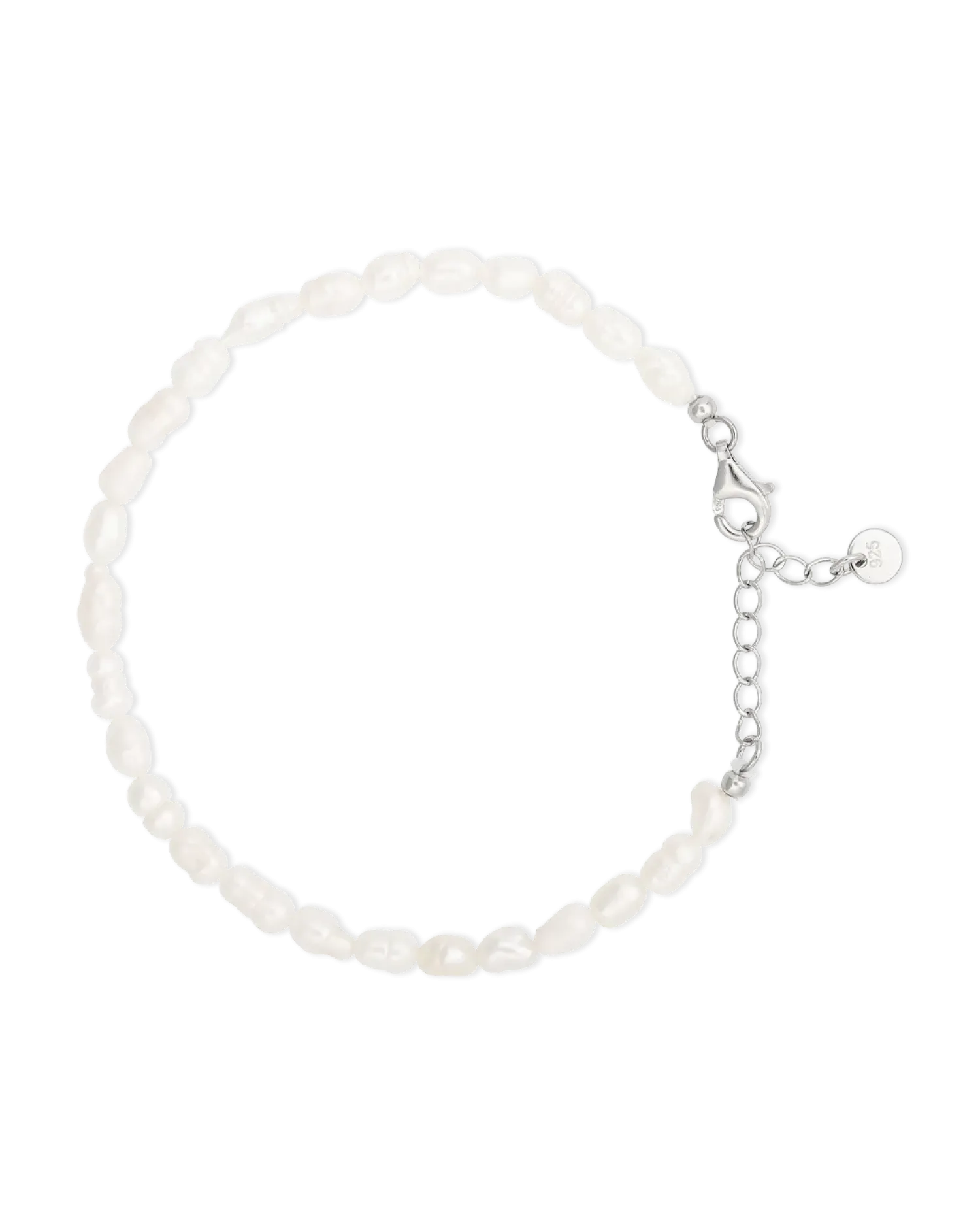Bijou Brigitte Bracelet - White Pearls Clearance