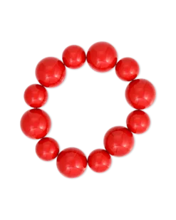 Bijou Brigitte Bracelet - Wild Red