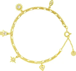 Bijou Brigitte Bracelet - Winter Pendants Outlet