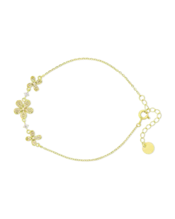 Bijou Brigitte Bracelet - Zirconia Blossom Discount